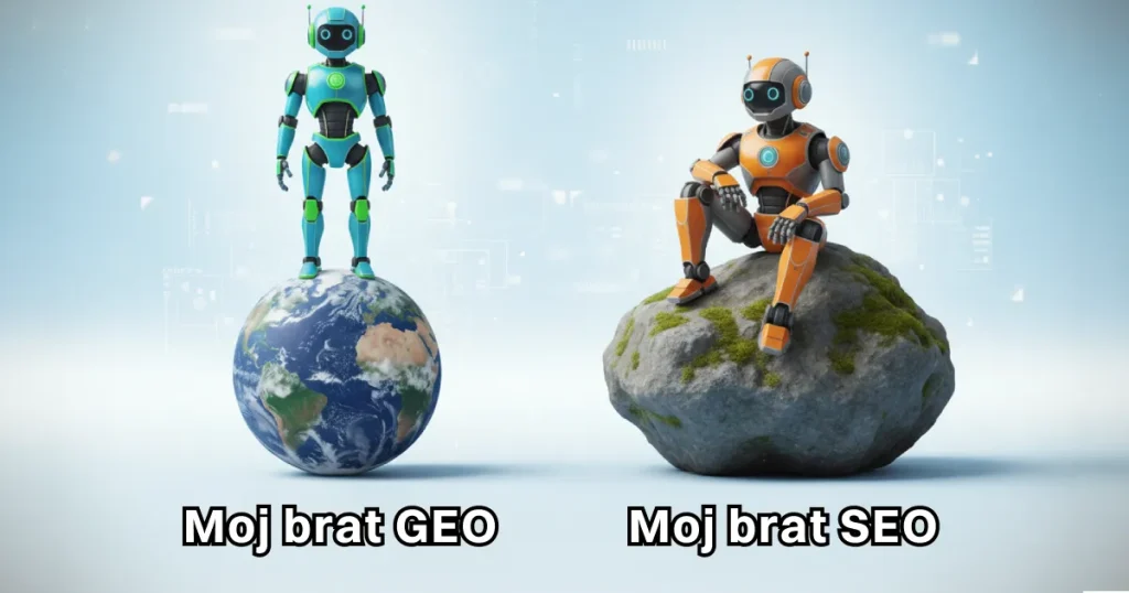Šta je GEO (Generative Engine Optimization) - Novi SEO. Detaljan vodič: Kako mala preduzeća da pobede velike brendove u AI pretragama